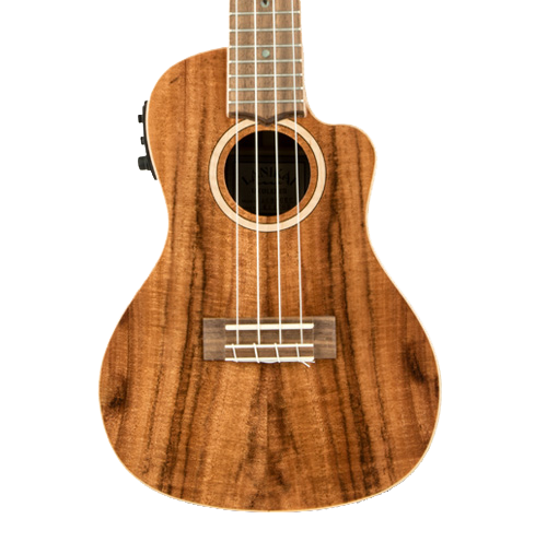 Lanikai ACS-CEC Acacia Concert A/E Ukulele Natural w/soft case