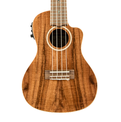 Lanikai ACS-CEC Acacia Concert A/E Ukulele Natural w/soft case