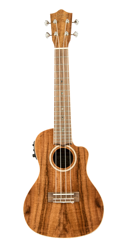 Lanikai ACS-CEC Acacia Concert A/E Ukulele Natural w/soft case