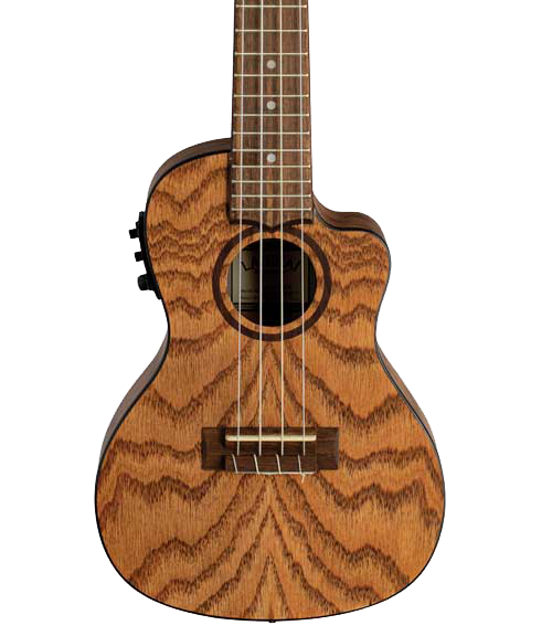 Lanikai OA-CEC Oak Concert Ukulele w/Kula Preamp A/E w/bag