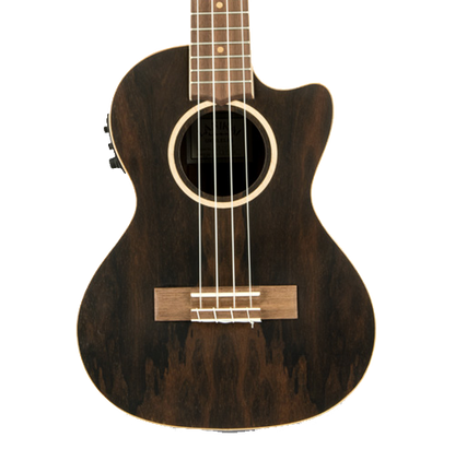 Lanikai ZR-CET Ziricote Tenor Ukulele w/Cutaway ~and Electronics w/bag