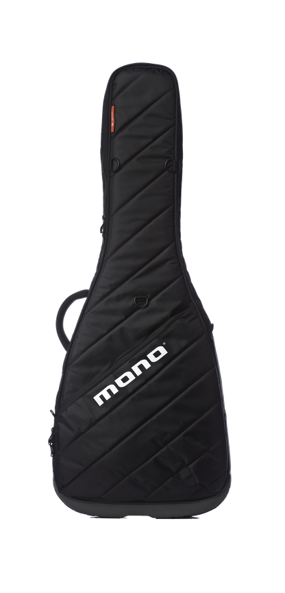 Front of Mono M80-VEG Vertigo Electric Gig Bag Black.