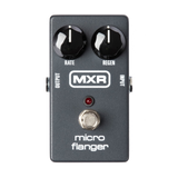 Top down of MXR M152 Micro Flanger.