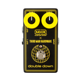 Top down of MXR X Third Man Hardware Double Down Pedal.