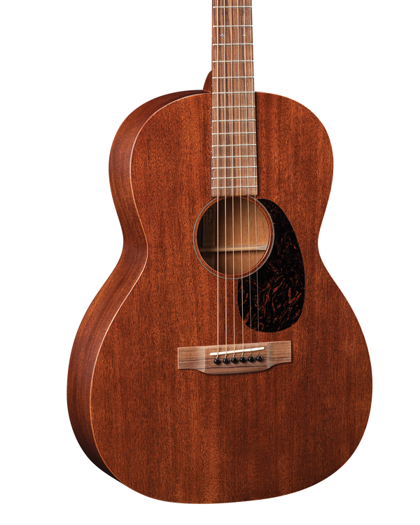Front of Martin 000-15SM Mahogany.