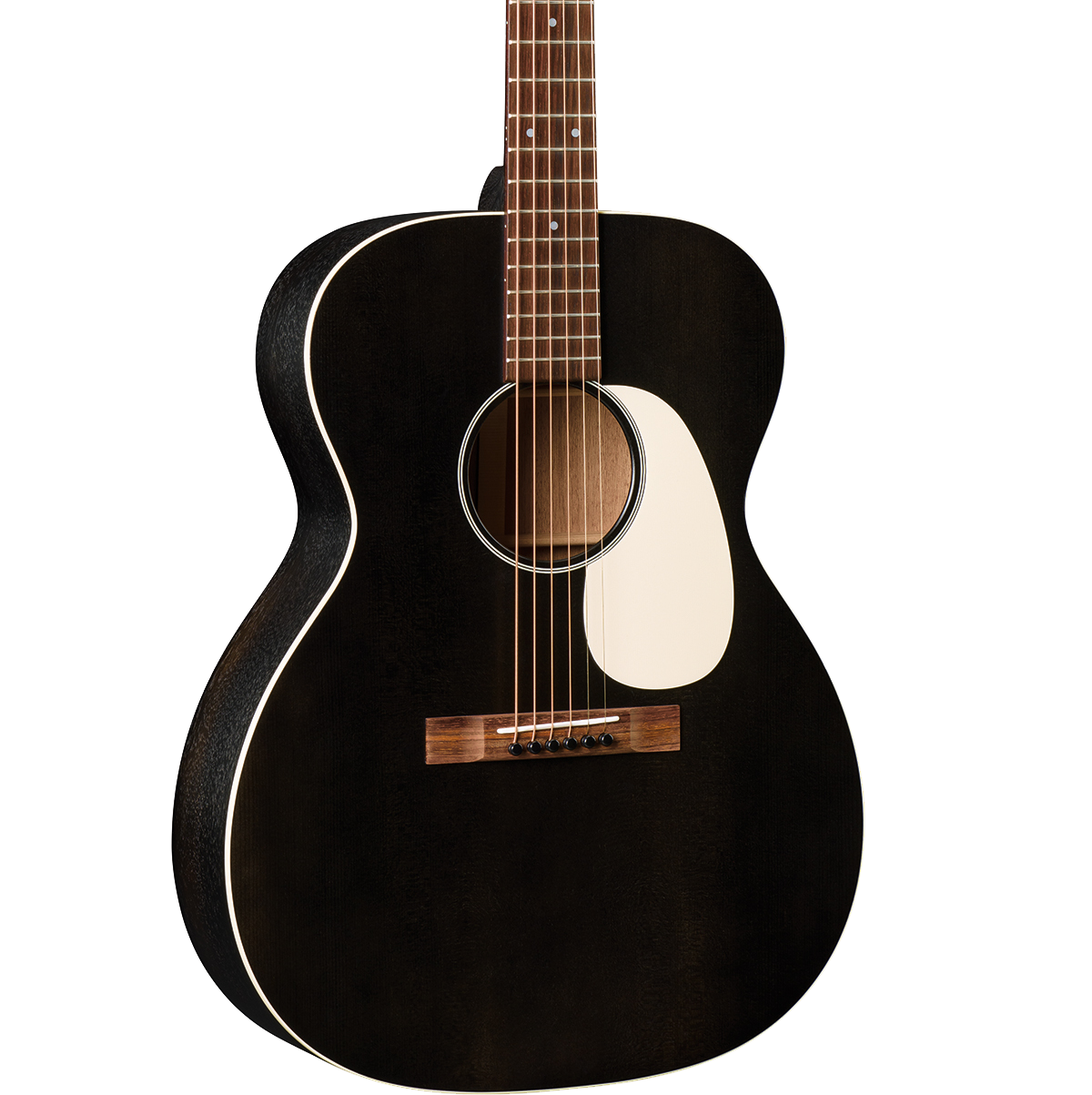 Front of Martin 000-17E Black Smoke.