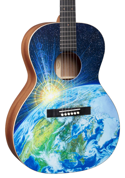 Front of Martin 00L Earth FSC-certified.