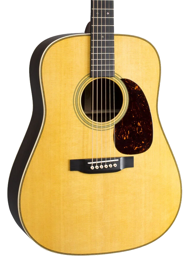 Front of Martin HD-28E w/LR Baggs Electronics Natural.