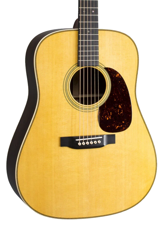 Front of Martin HD-28E w/LR Baggs Electronics Natural.