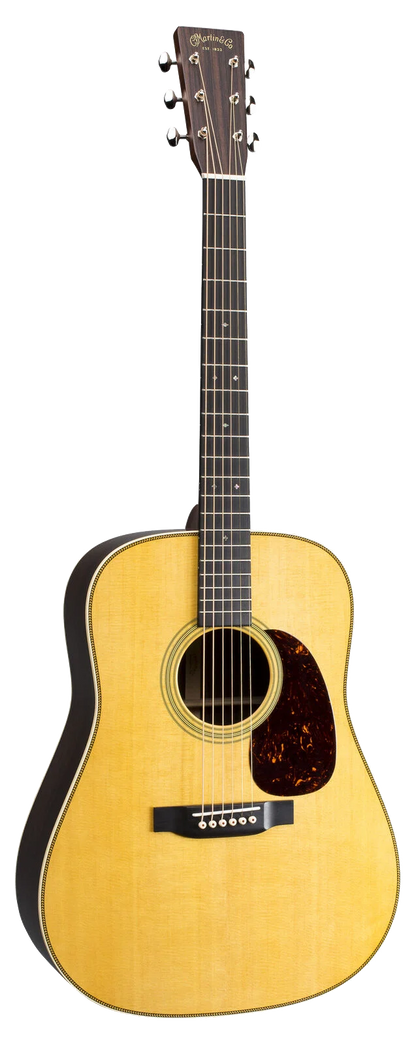 Full frontal of Martin HD-28E w/LR Baggs Electronics Natural.