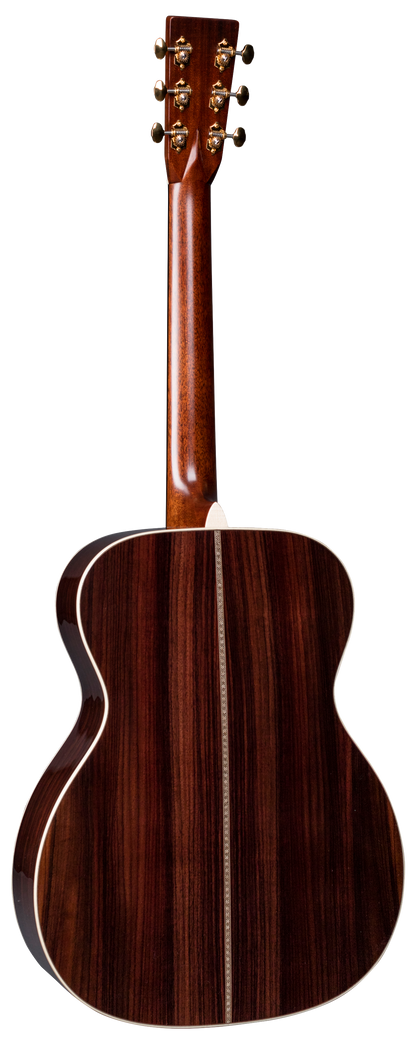 Back angle of Martin 000-28 Modern Deluxe.