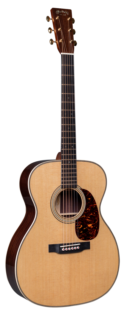 Full front angle of Martin 000-28 Modern Deluxe.