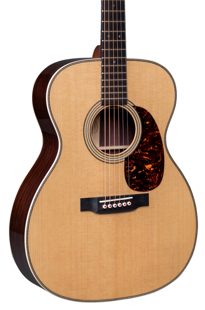 Front angle of Martin 000-28 Modern Deluxe.