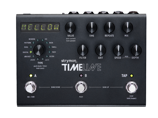 Strymon TimeLine Multidimensional Delay Midnight Edition