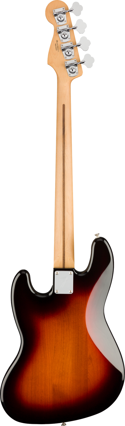 Back of Fender Player Jazz Bass MP 3-Color Sunburst.