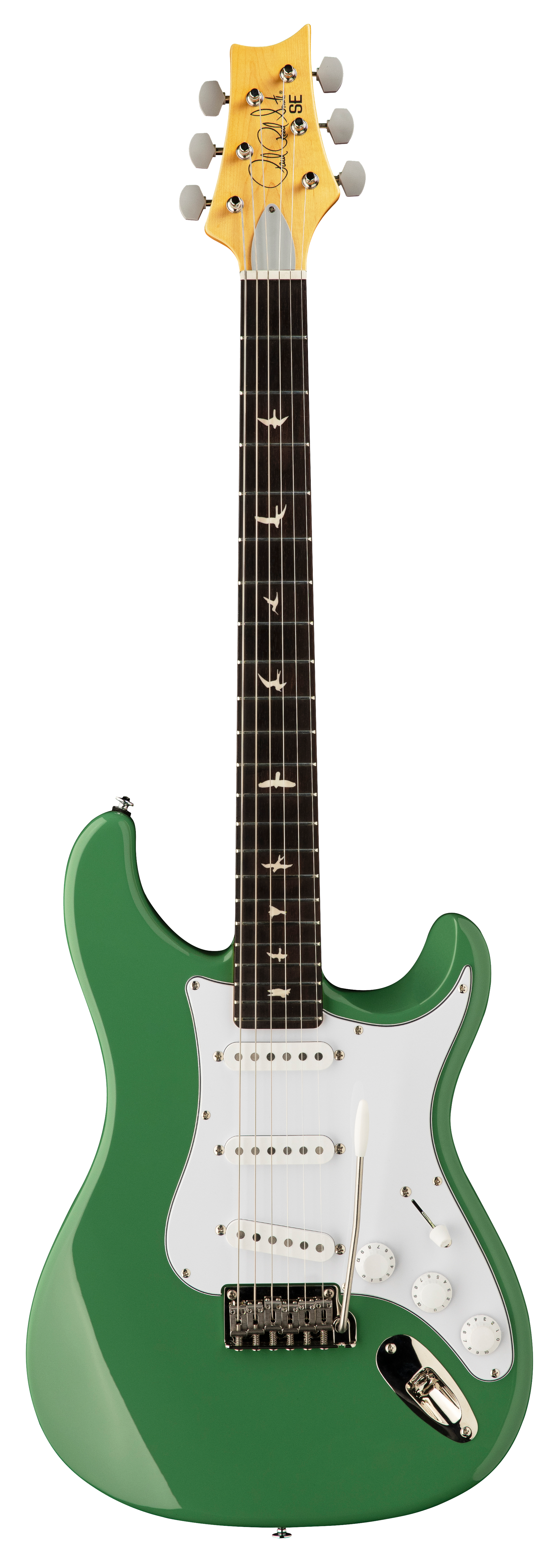 PRS Paul Reed Smith SE John Mayer Silver Sky Evergreen Rosewood w bag