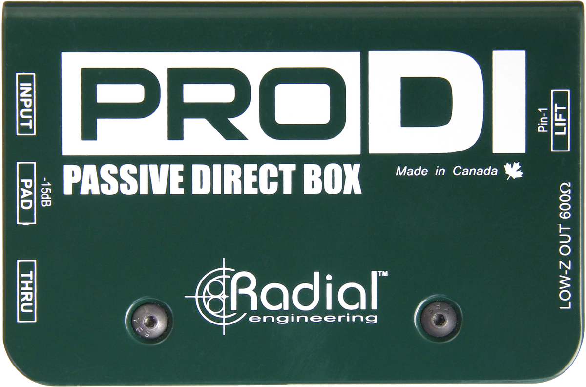 Radial Engineering PRO DI パッシブダイレクトボックス ProDI - Radial Engineering