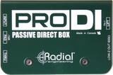 Top down of Radial Pro DI Direct Box.