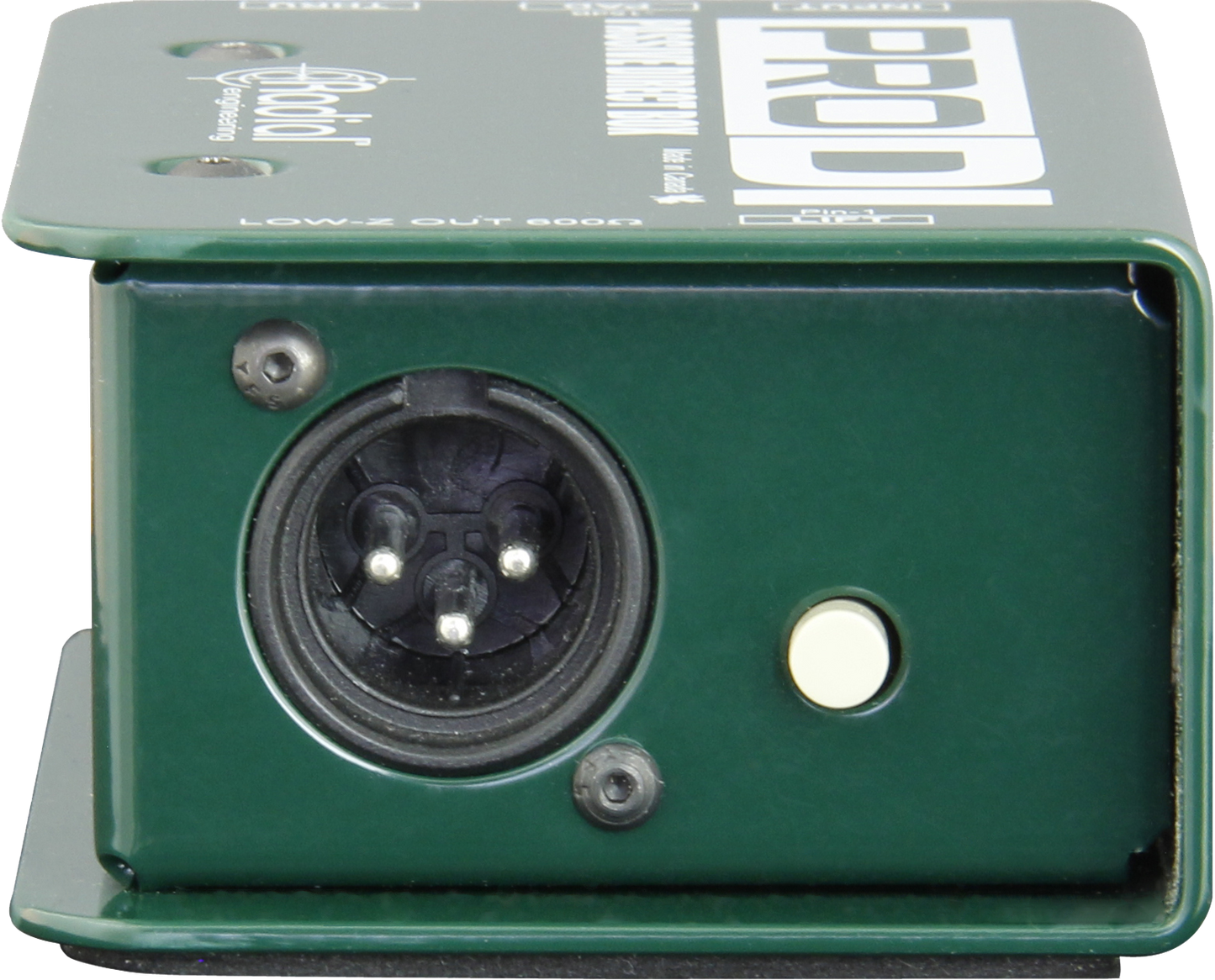 Right side of Radial Pro DI Direct Box.