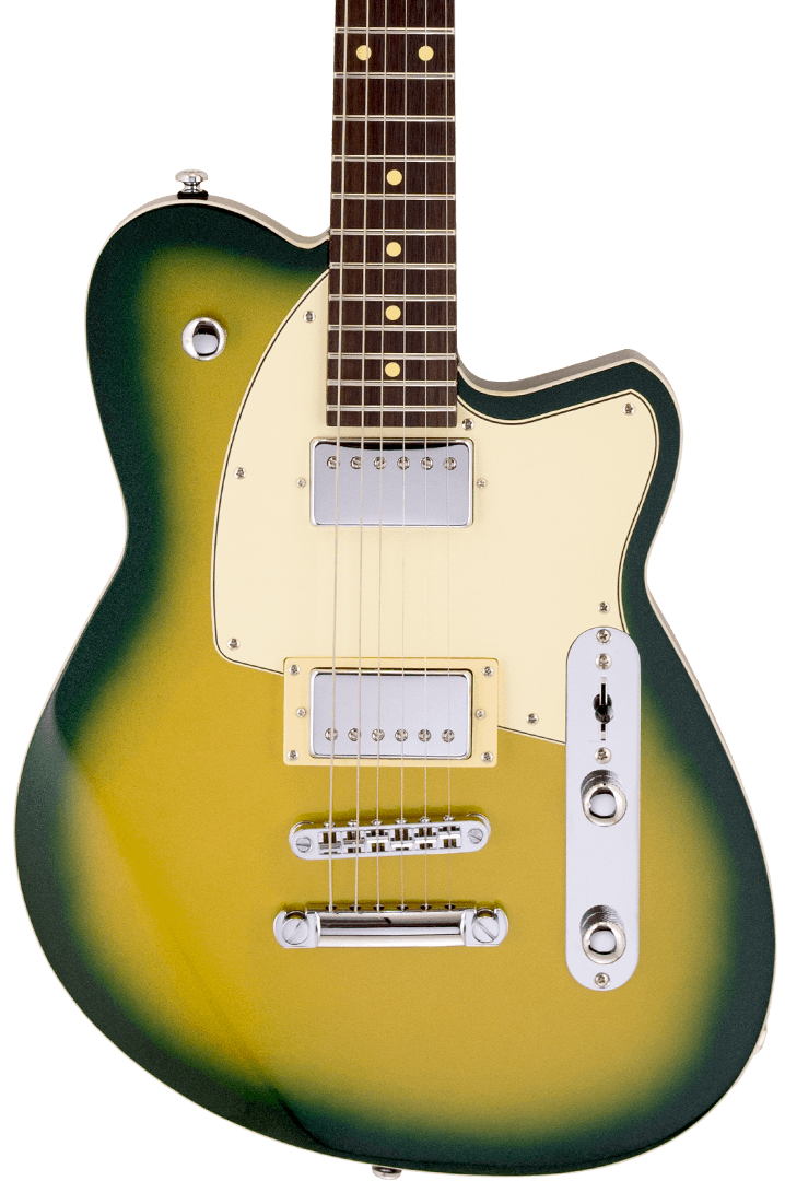 Front of Reverend Charger HB Citradelic Sunset.