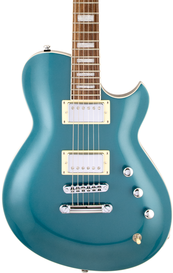 Front of Reverend Roundhouse Deep Sea Blue.