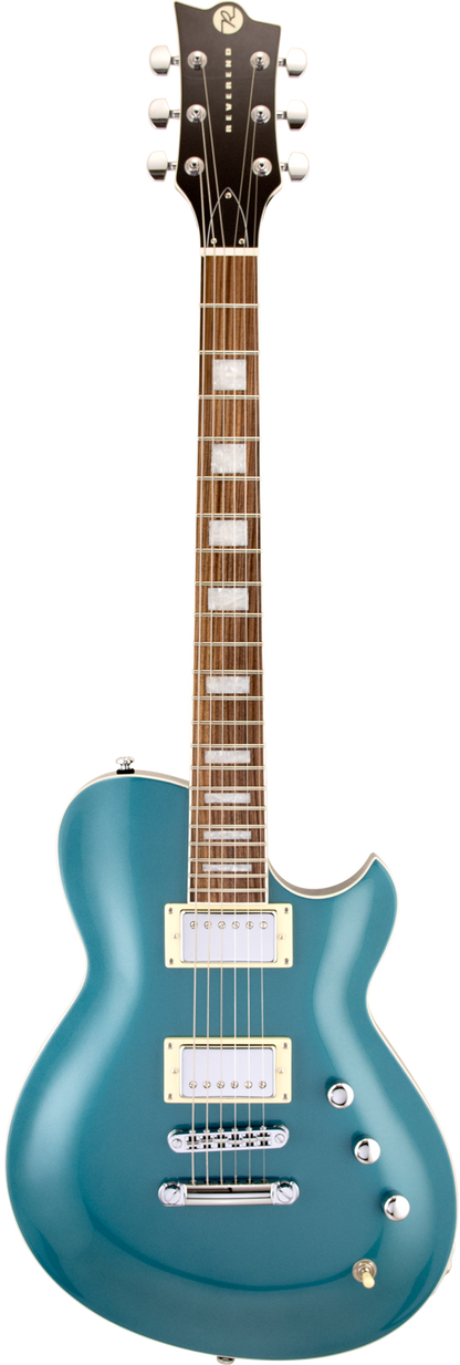 Full frontal of Reverend Roundhouse Deep Sea Blue.