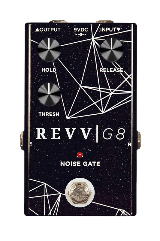Top down of Revv G8 Noise Gate.