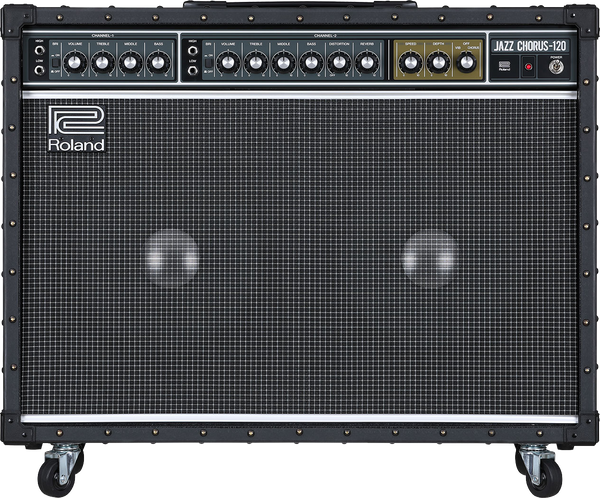 Front of Roland JC-120 Jazz Chorus Amp.