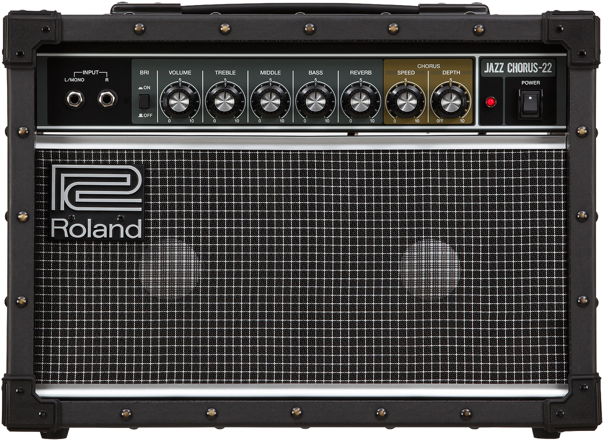 Front of Roland JC-22 Jazz Chorus.