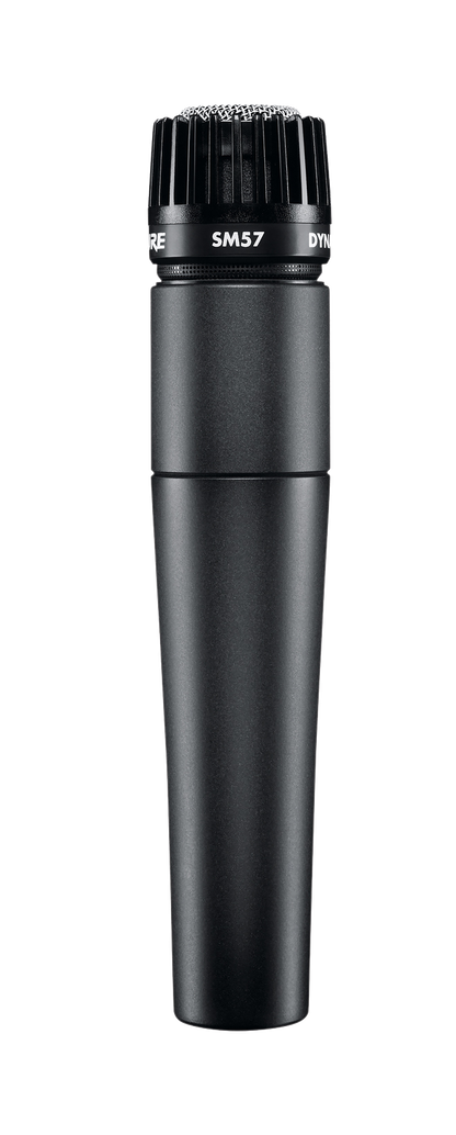 Full frontal of Shure SM57-LC Microphone.