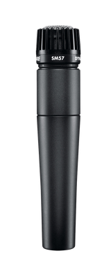 Full frontal of Shure SM57-LC Microphone.