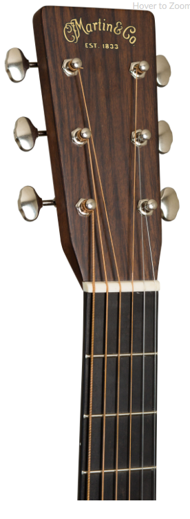 Martin D-28 Acoustic Guitar headstock Tone Shop Guitars Dallas Fort Worth TX