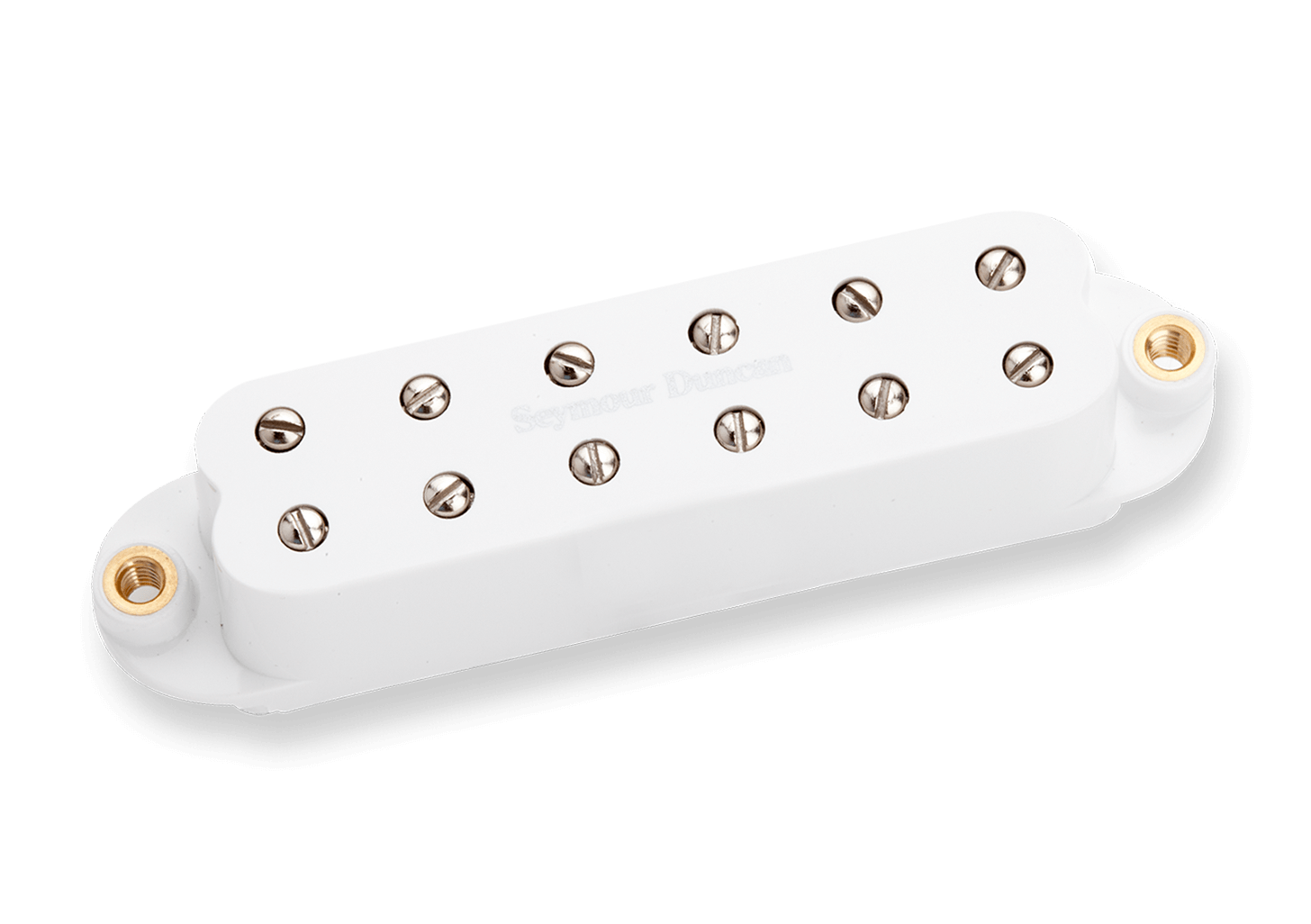 Front of Seymour Duncan SL59-1b Little '59 Strat White.