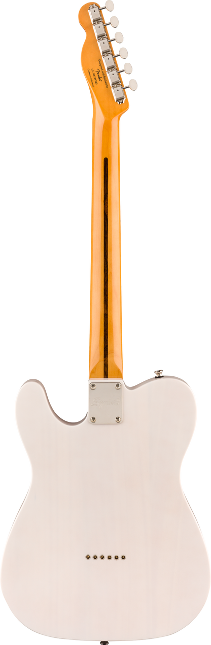 Back of Squier Classic Vibe 50s Telecaster MP White Blonde.