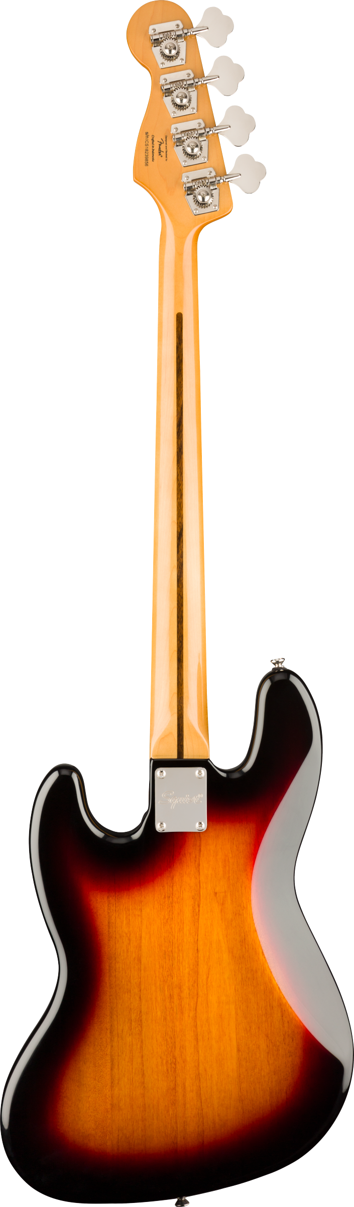 Shop　Tone　–　Laurel　Jazz　Classic　Sunburst　3-Color　Fingerboard　Guitars　'60s　Vibe　Squier　Bass