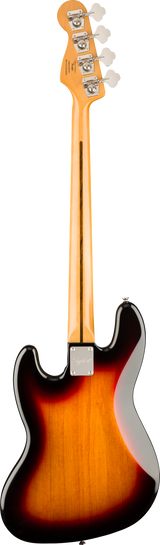 Back of Squier Classic Vibe '60s Jazz Bass Laurel Fingerboard 3-Color Sunburst.