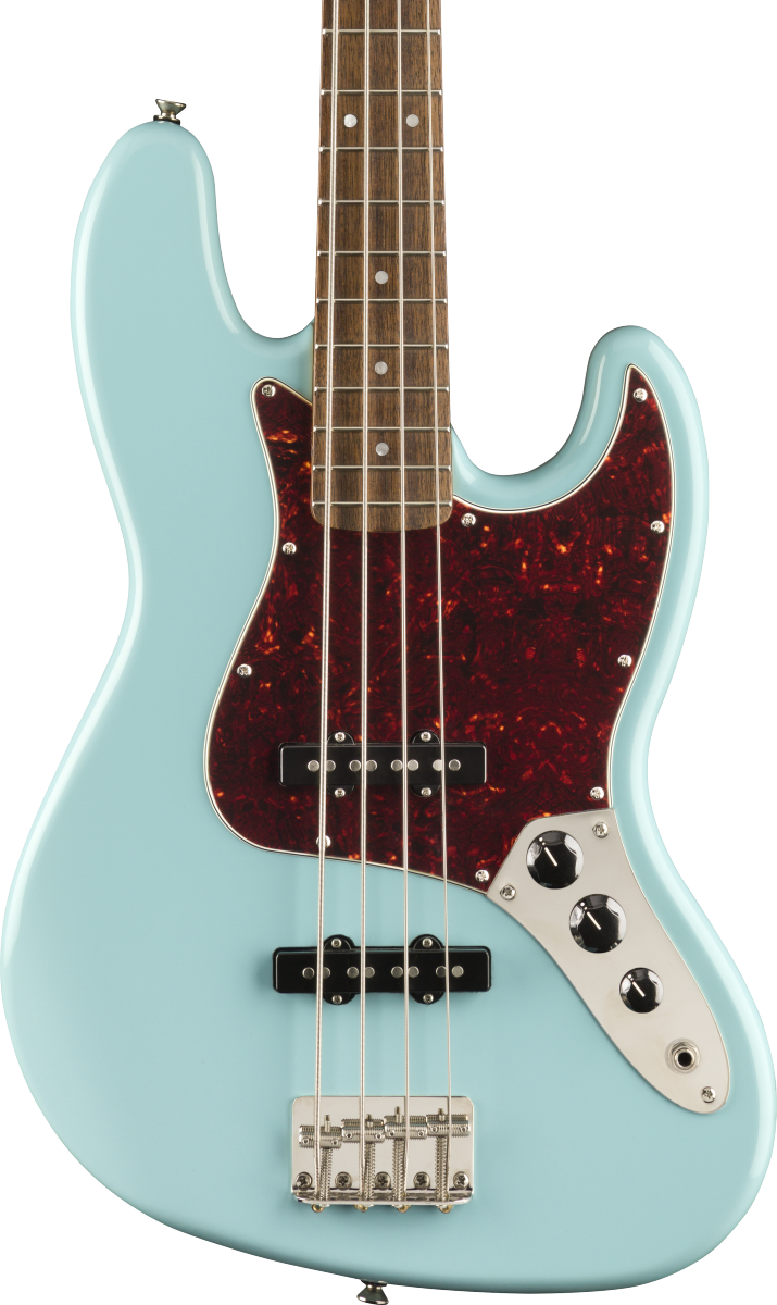 Squier Classic Vibe '60s Jazz Bass Bass Laurel Fingerboard Daphne Blue