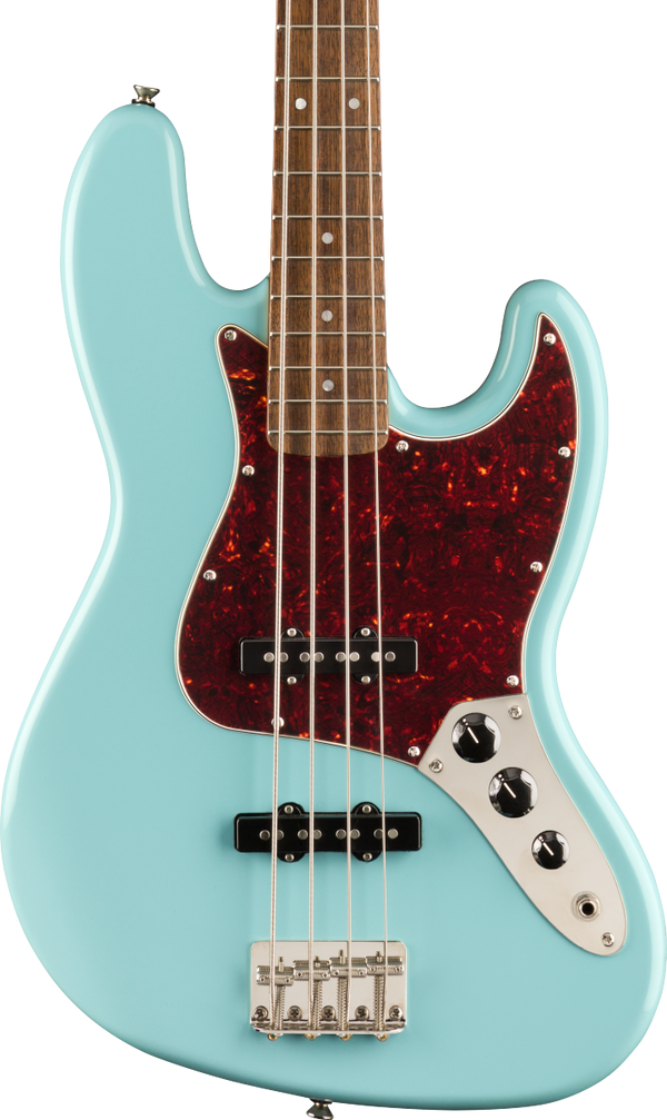 Squier Classic Vibe '60s Jazz Bass Bass Laurel Fingerboard Daphne Blue