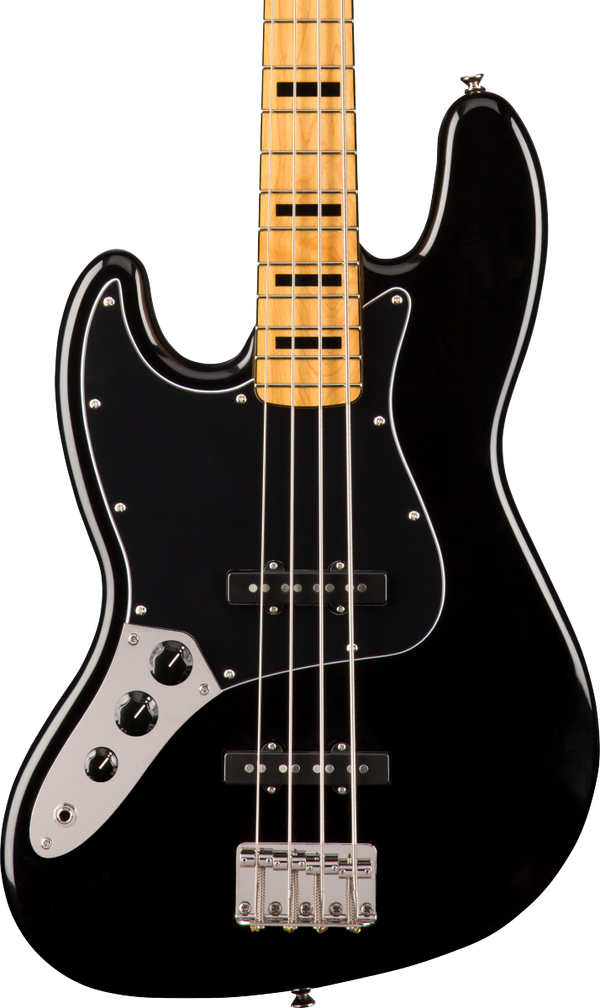 Squier Classic Vibe '70s Jazz Bass Left Handed Bass Maple Fingerboard Black