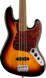 Squier Classic Vibe '60s Jazz Bass Fretless Bass Laurel Fingerboard 3-Color Sunburst