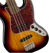 Squier Classic Vibe '60s Jazz Bass Fretless Bass Laurel Fingerboard 3-Color Sunburst