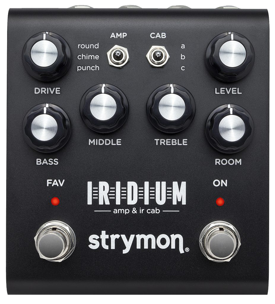 Strymon Iridium Amp & IR Pedal in black Tone Shop Guitars Dallas Texas