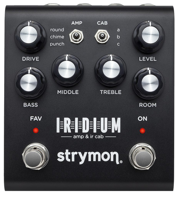 Strymon Iridium Amp & IR Pedal in black Tone Shop Guitars Dallas Texas