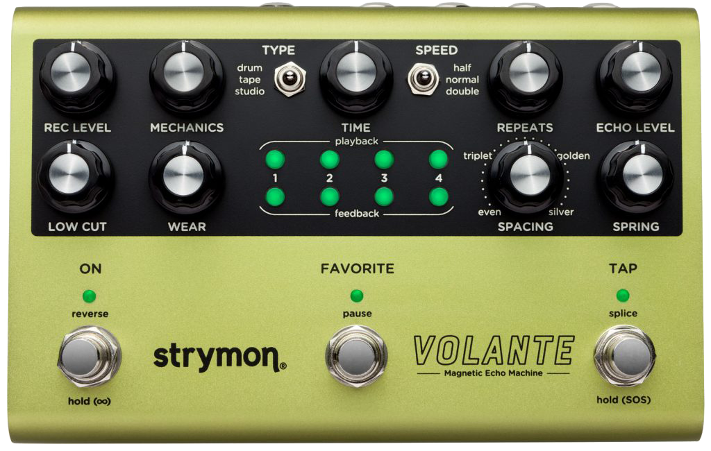 Strymon Volante Magnetic Echo Machine effects pedal Tone Shop Guitars Dallas TX