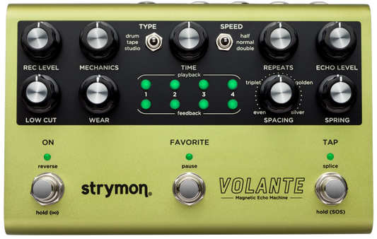 Strymon Volante Magnetic Echo Machine effects pedal Tone Shop Guitars Dallas TX