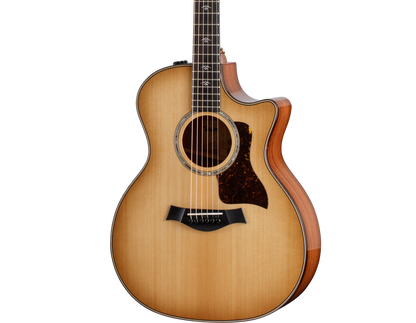 Front of Taylor 514ce Urban Ironbark/Torrefied Sitka.