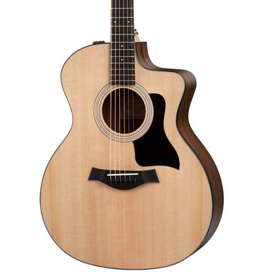 Front of Taylor 114ce Walnut/Sitka.