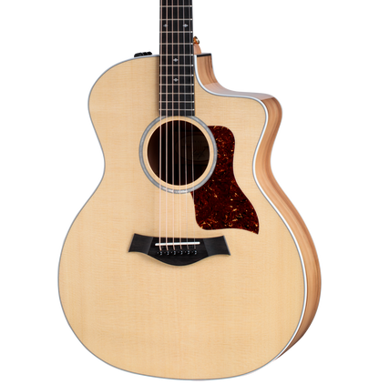 Front of Taylor 214ce Deluxe Natural.