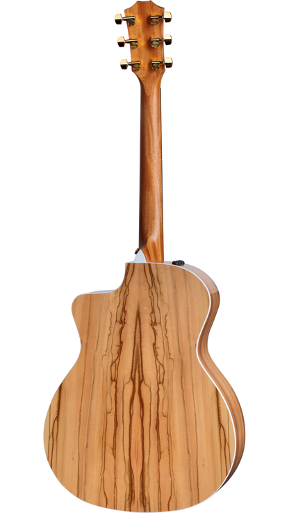 Back of Taylor 214ce Deluxe Natural.