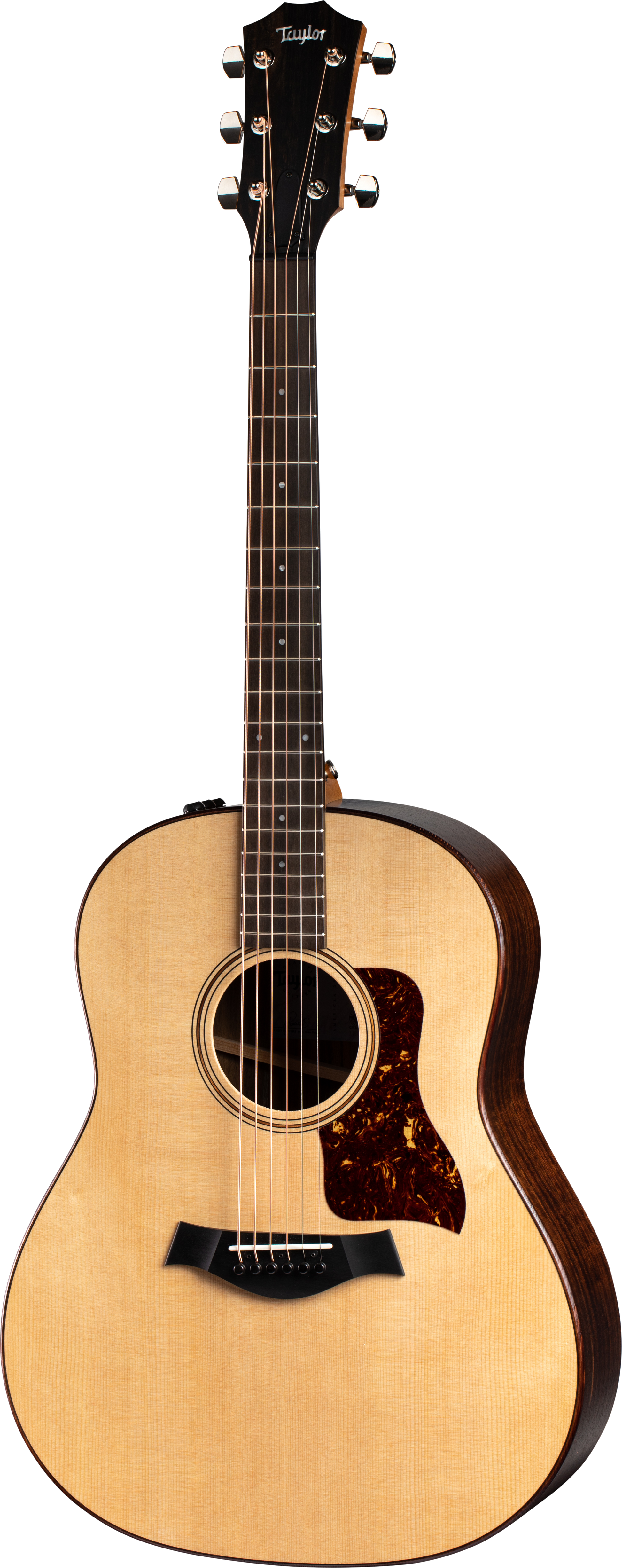 Full front angle of Taylor AD17e American Dream Natural.